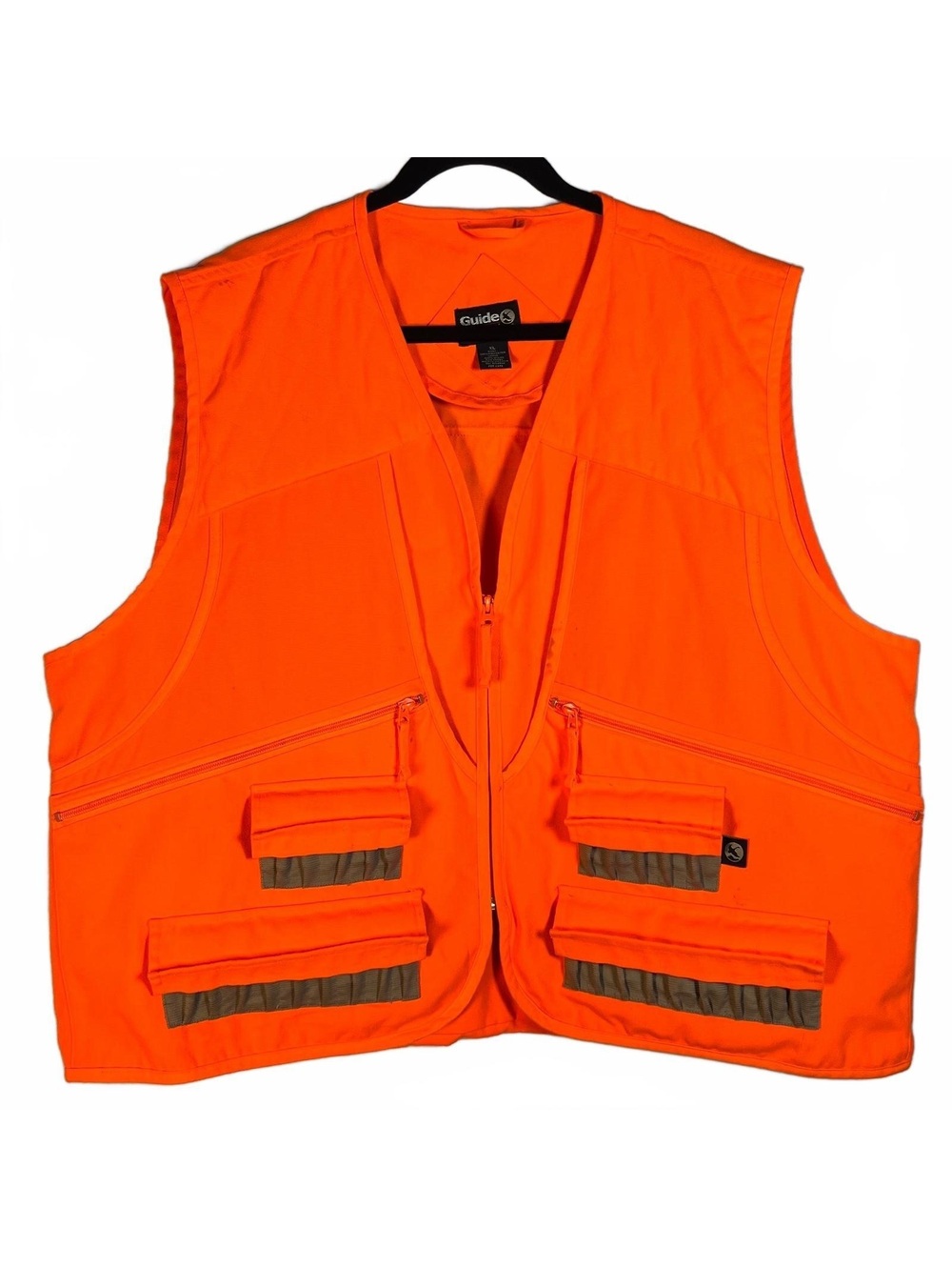 Guide Series XL Orange Hunting Vest with Multiple Pockets